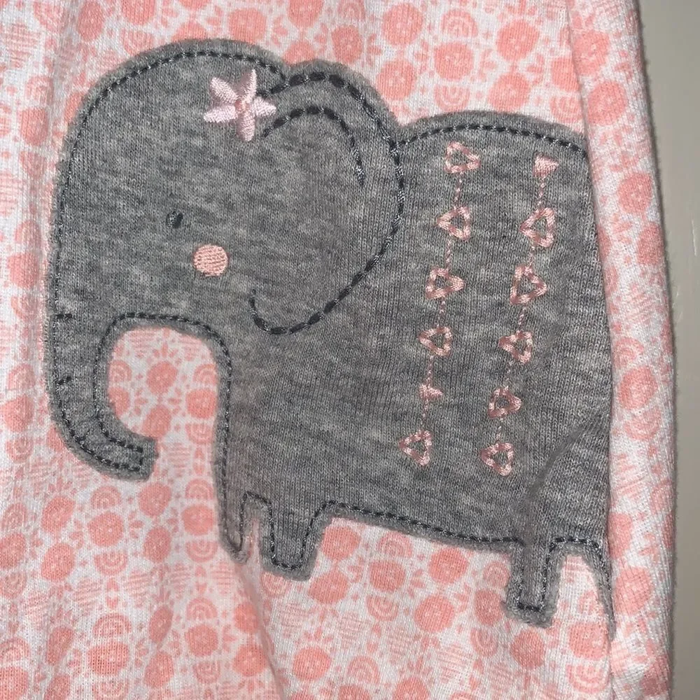 Nwot Child of Mine by Carter’s pink‎ elephant onesie